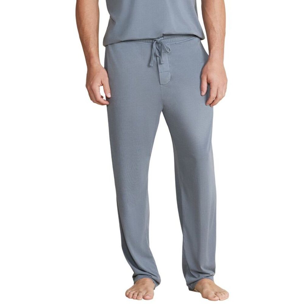 Barefoot Dreams Mens  Pigment Washed Pant, Blue